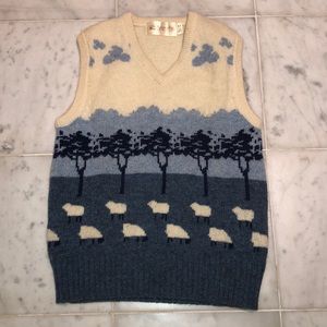 Westmorland 100% Wool Vintage Sweater Vest